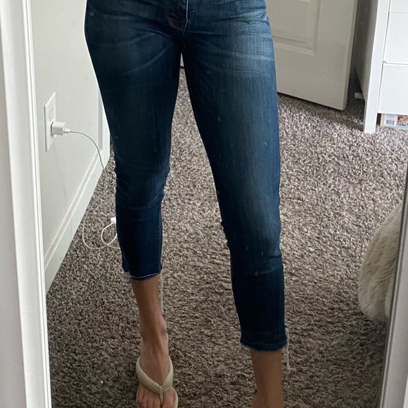 Baldwin Rivington Mid Rise Peg Leg Crop - Picture 4 of 5